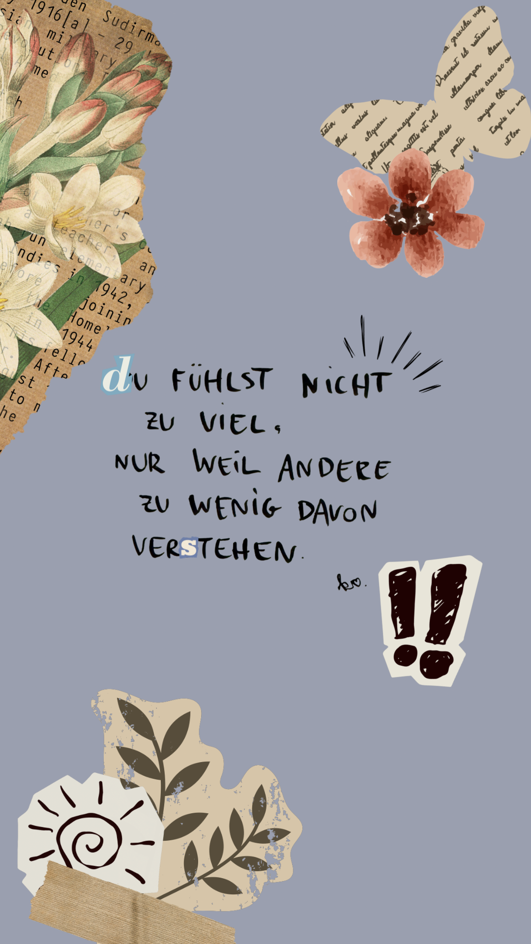 Wallpaper *Verstehen*