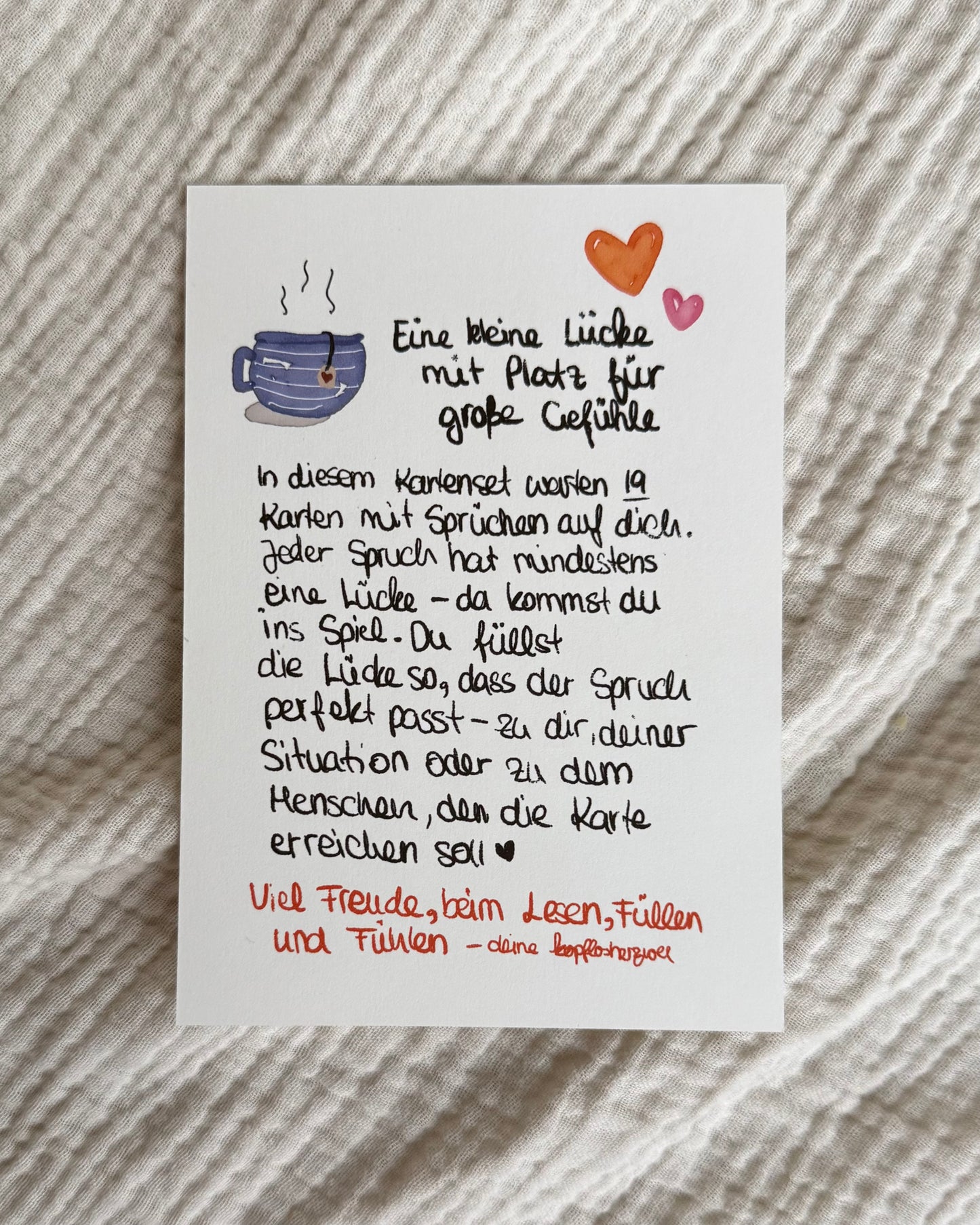 Kartenset *LückenFÜHLER*